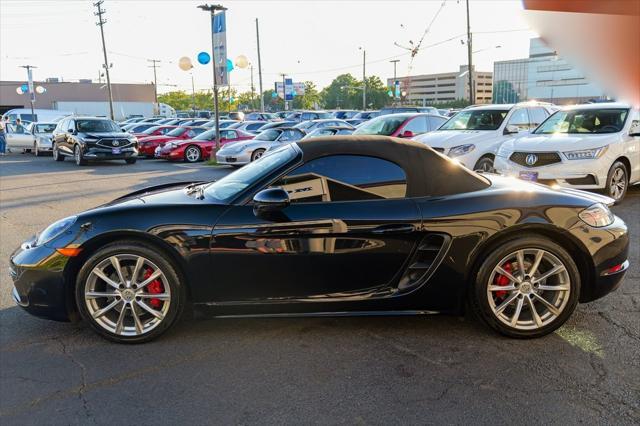 used 2019 Porsche 718 Boxster car, priced at $45,900