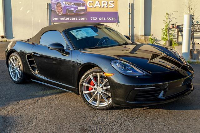 used 2019 Porsche 718 Boxster car, priced at $45,900