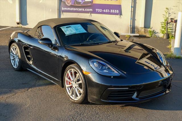 used 2019 Porsche 718 Boxster car, priced at $45,900