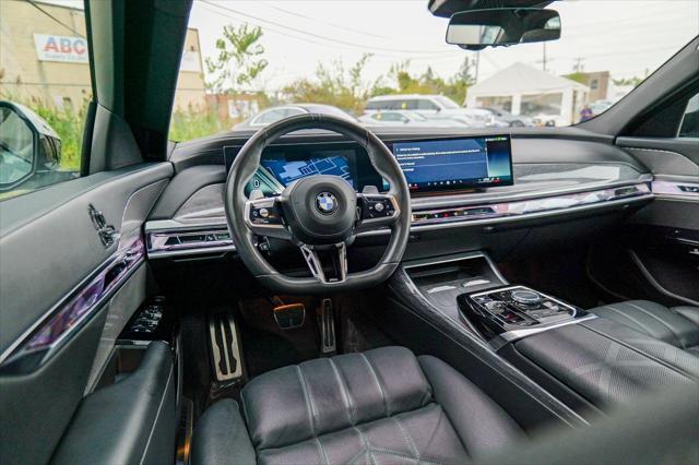 used 2024 BMW 740 car, priced at $73,900