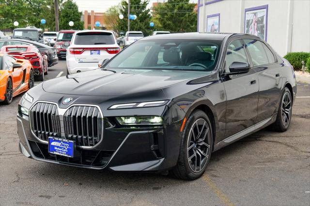 used 2024 BMW 740 car, priced at $73,900