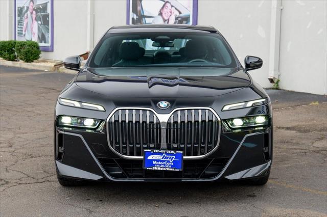 used 2024 BMW 740 car, priced at $73,900