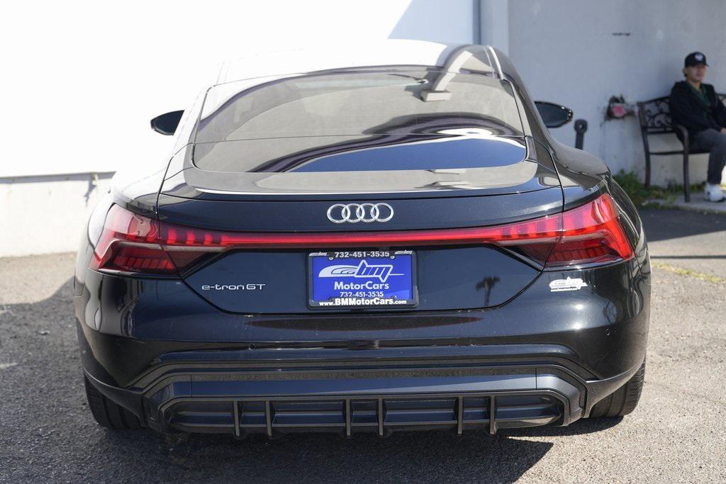 used 2022 Audi e-tron GT car, priced at $39,900