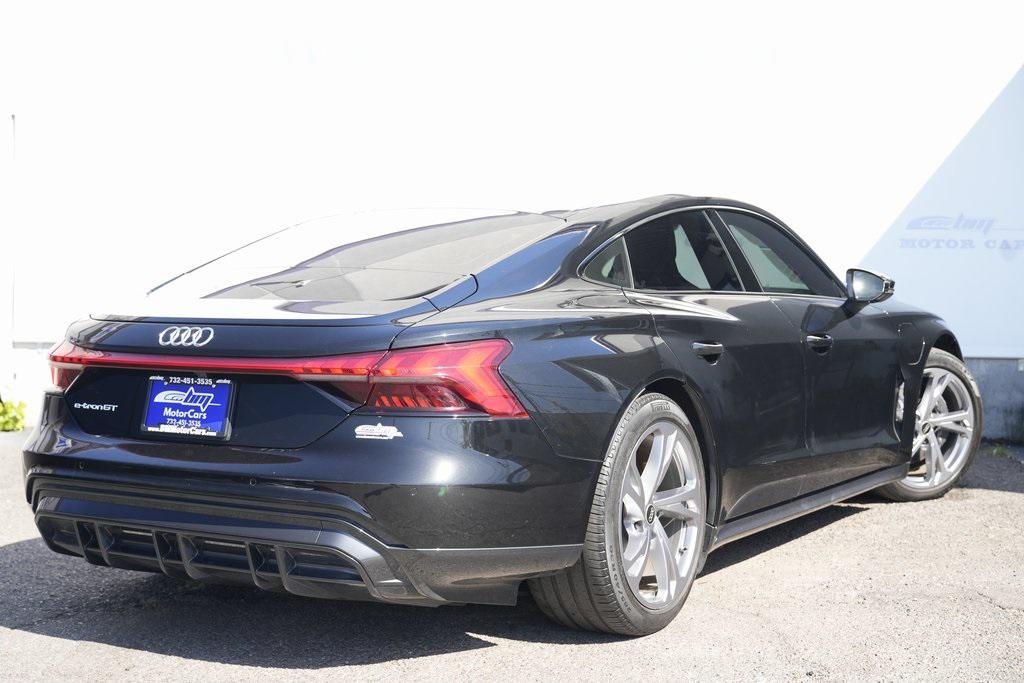 used 2022 Audi e-tron GT car, priced at $39,900