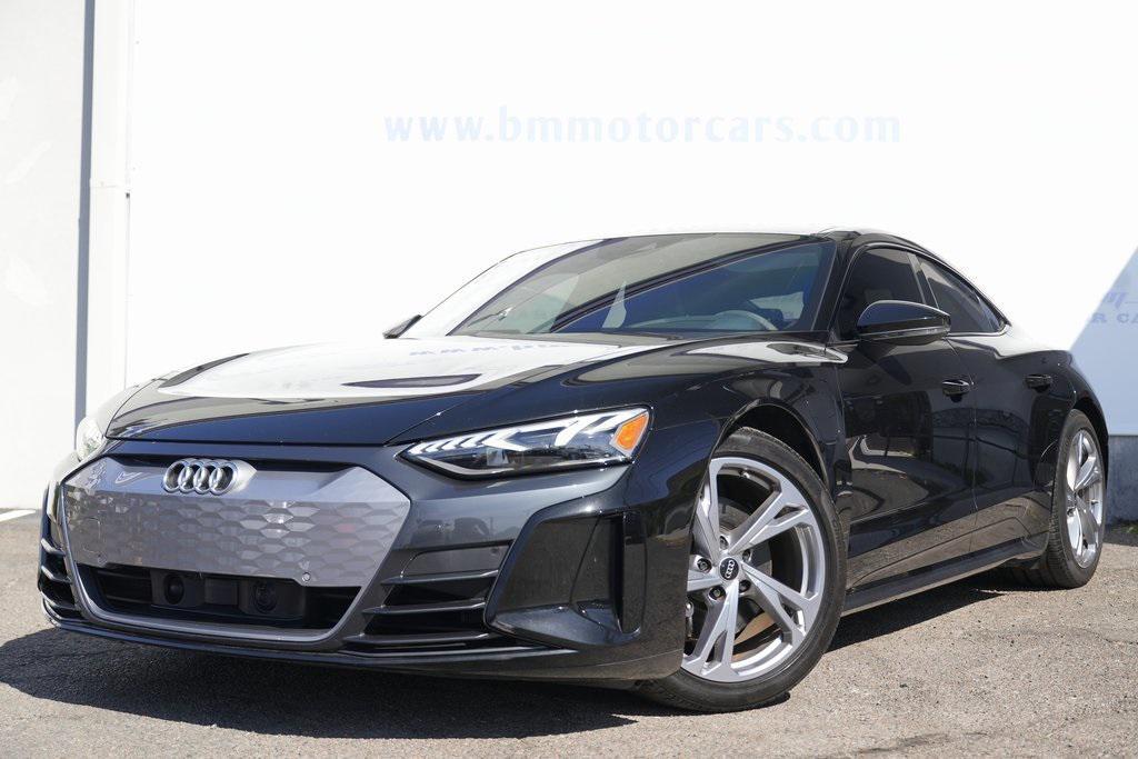 used 2022 Audi e-tron GT car, priced at $39,900