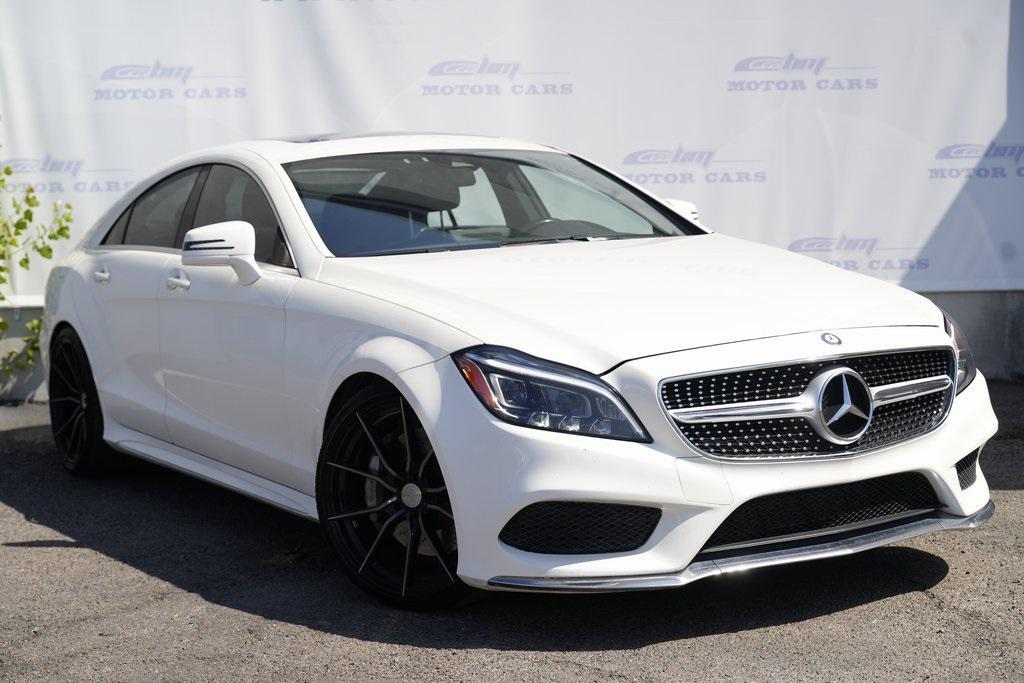used 2015 Mercedes-Benz CLS-Class car, priced at $18,500