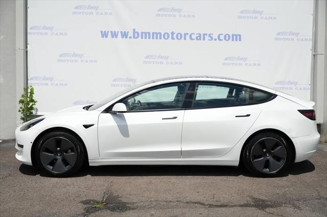 used 2021 Tesla Model 3 car, priced at $21,800