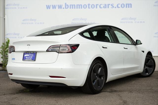 used 2021 Tesla Model 3 car, priced at $21,800