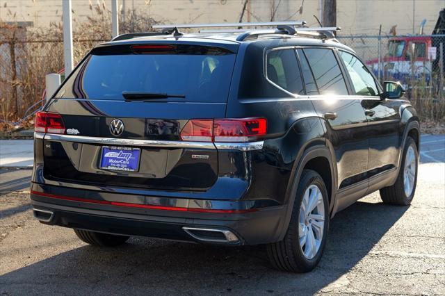 used 2021 Volkswagen Atlas car, priced at $23,900