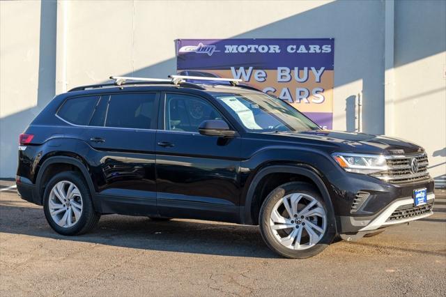 used 2021 Volkswagen Atlas car, priced at $23,900