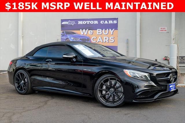 used 2017 Mercedes-Benz AMG S 63 car, priced at $54,900