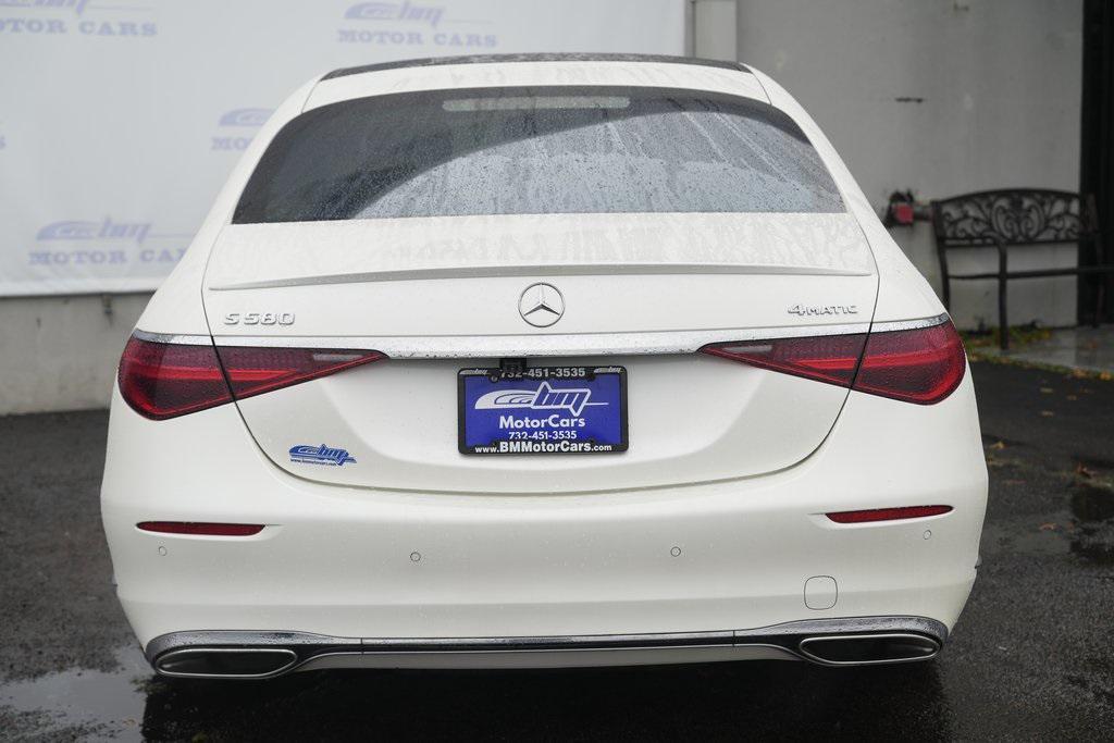 used 2021 Mercedes-Benz S-Class car, priced at $58,900