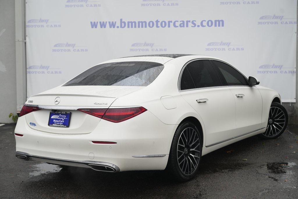 used 2021 Mercedes-Benz S-Class car, priced at $58,900