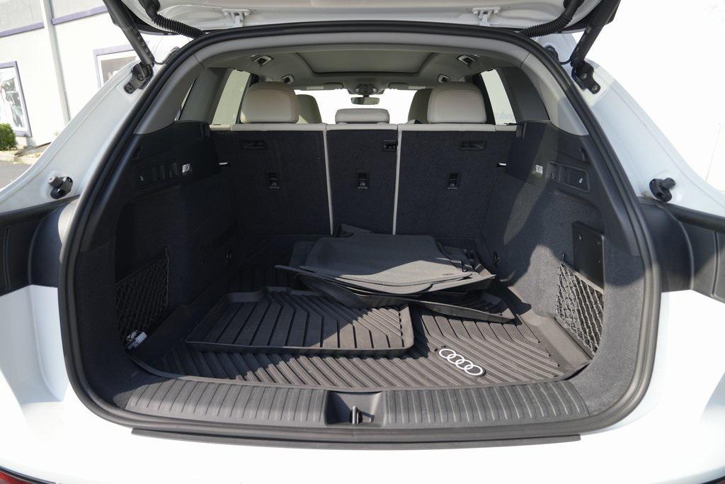 used 2025 Audi Q6 e-tron car, priced at $45,900
