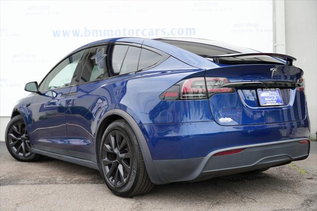 used 2022 Tesla Model X car, priced at $46,900