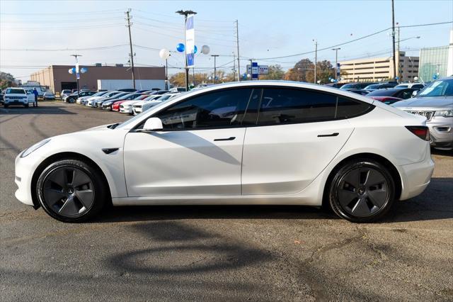 used 2022 Tesla Model 3 car, priced at $21,900