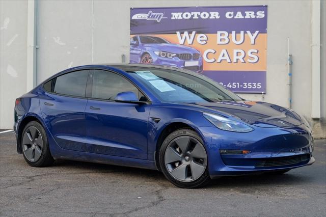 used 2022 Tesla Model 3 car, priced at $25,900