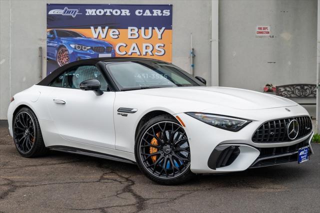 used 2022 Mercedes-Benz AMG SL 63 car, priced at $133,900