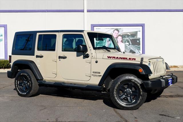 used 2018 Jeep Wrangler JK Unlimited car, priced at $16,700