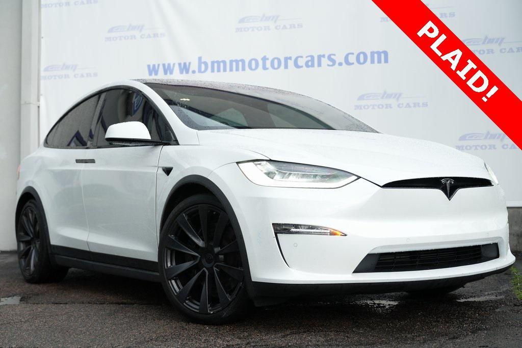 used 2022 Tesla Model X car, priced at $48,900