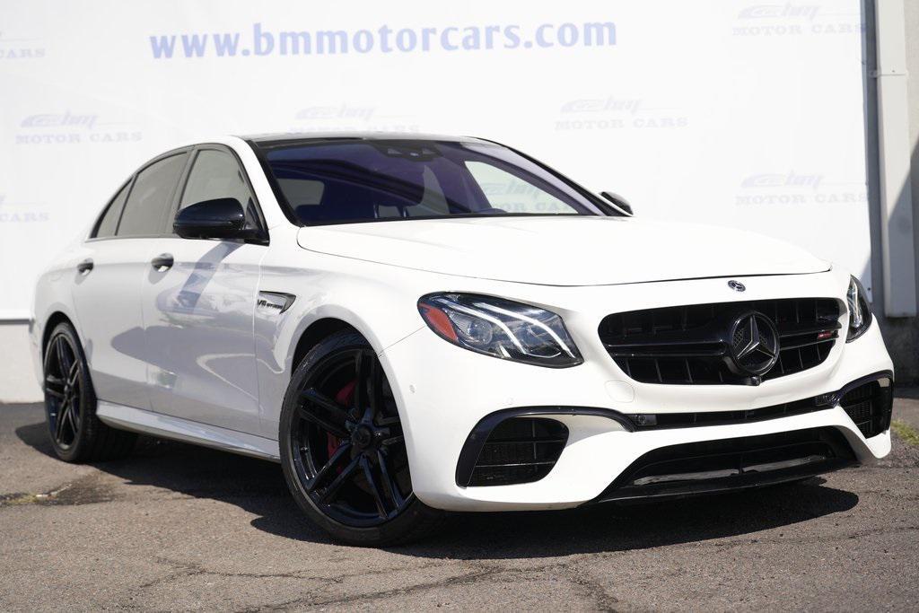 used 2019 Mercedes-Benz AMG E 63 car, priced at $57,500