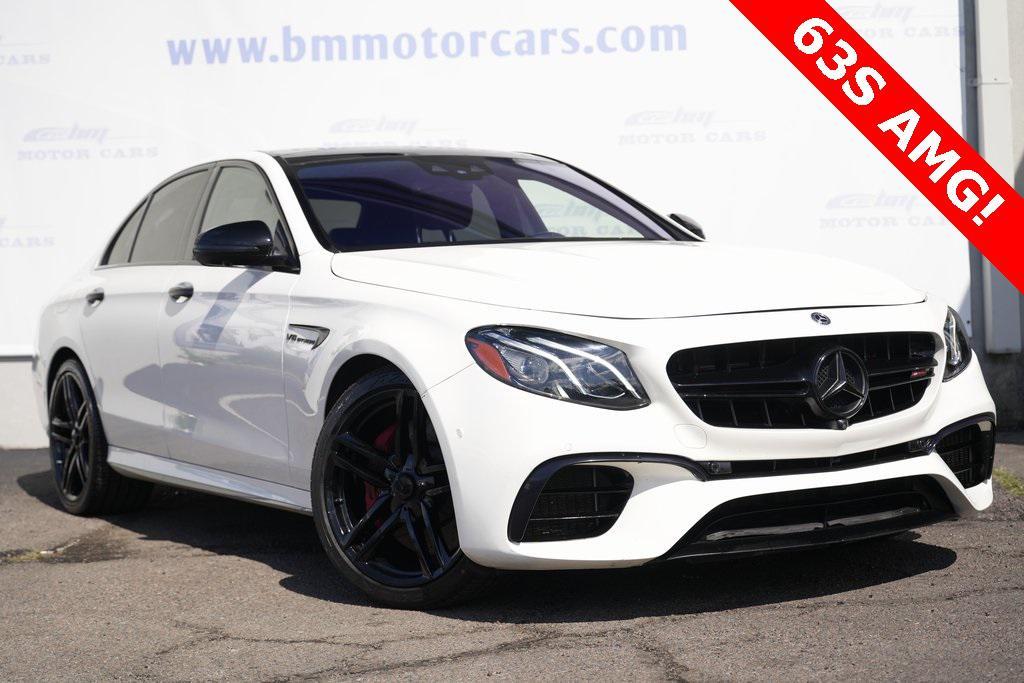 used 2019 Mercedes-Benz AMG E 63 car, priced at $54,900