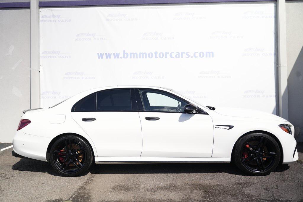 used 2019 Mercedes-Benz AMG E 63 car, priced at $57,500
