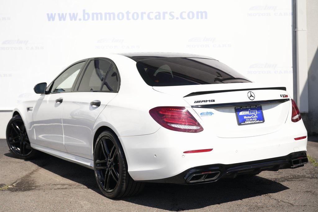 used 2019 Mercedes-Benz AMG E 63 car, priced at $57,500