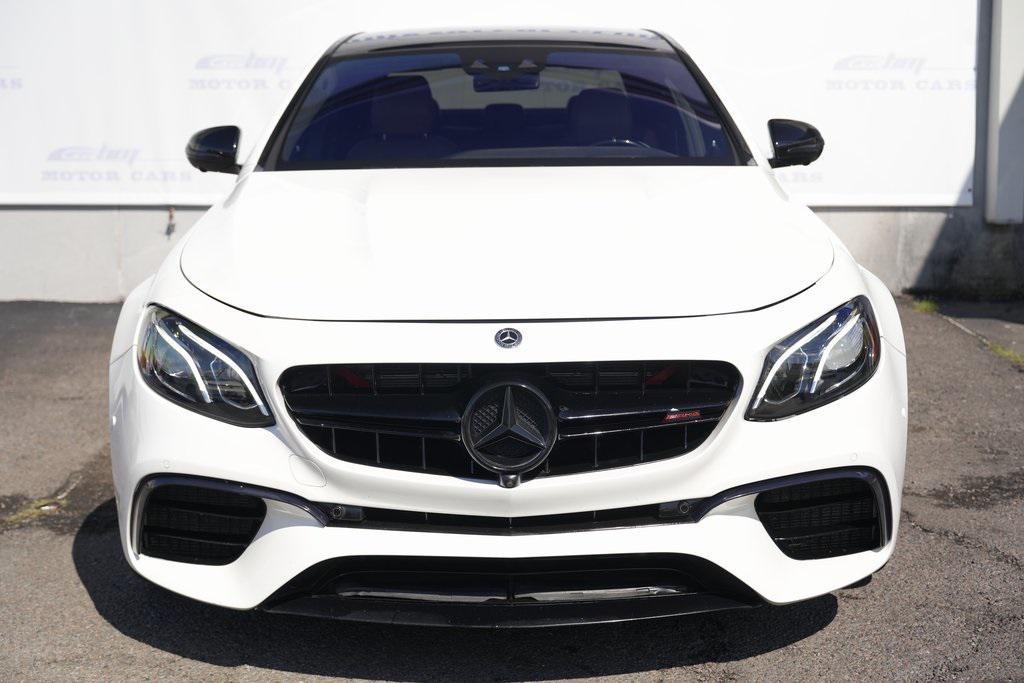 used 2019 Mercedes-Benz AMG E 63 car, priced at $57,500