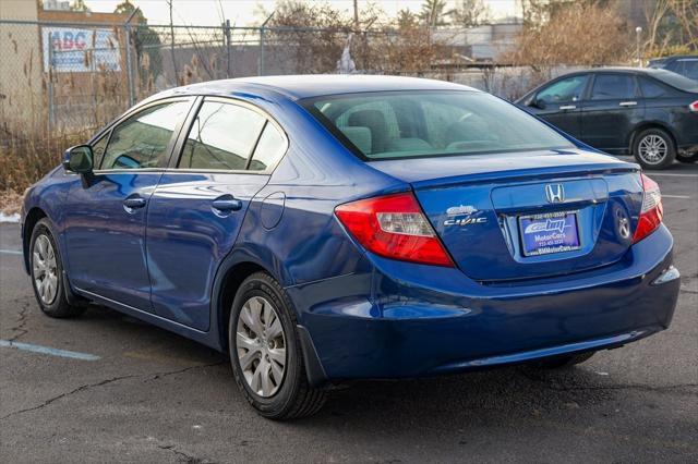 used 2012 Honda Civic car, priced at $5,700