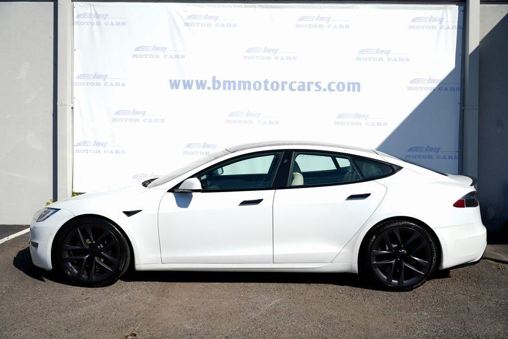 used 2021 Tesla Model S car, priced at $59,900