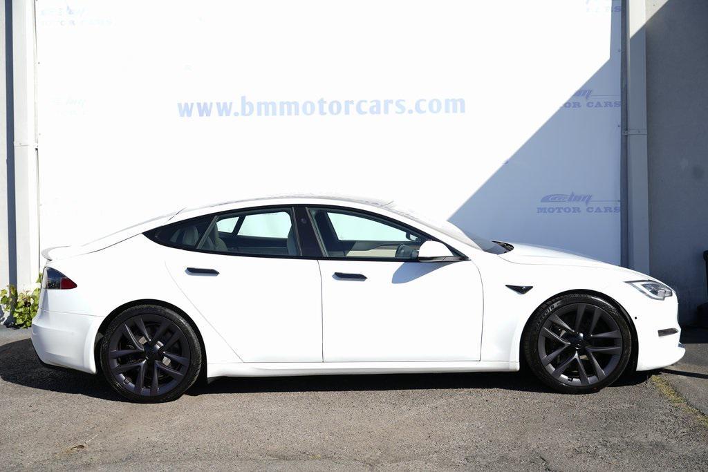 used 2021 Tesla Model S car, priced at $59,900