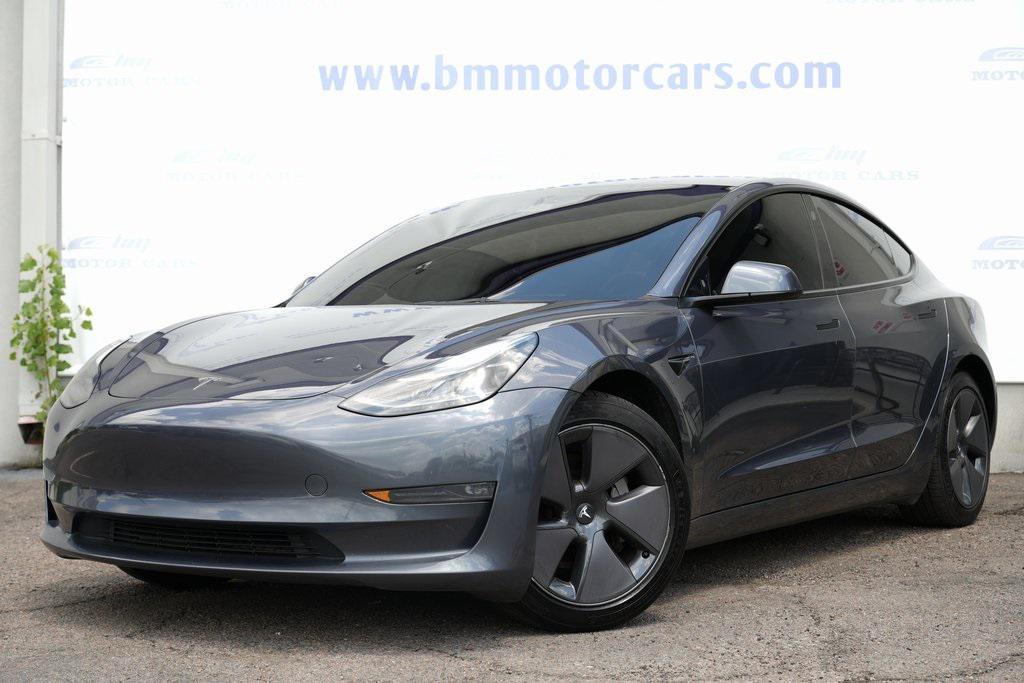 used 2023 Tesla Model 3 car, priced at $23,900