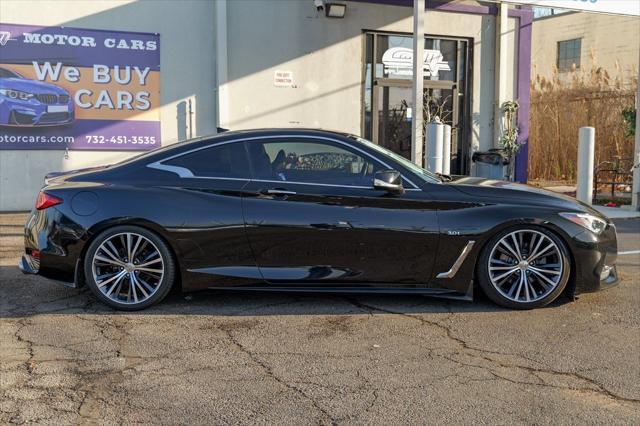 used 2017 INFINITI Q60 car, priced at $17,900