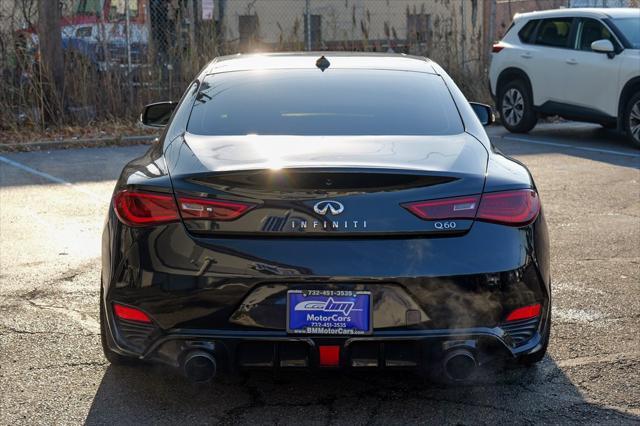 used 2017 INFINITI Q60 car, priced at $17,900