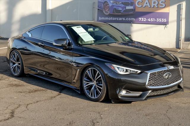 used 2017 INFINITI Q60 car, priced at $17,900