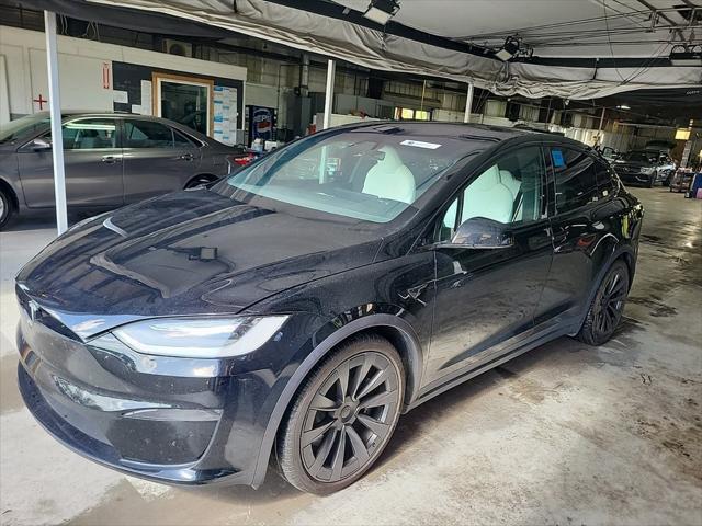 used 2022 Tesla Model X car, priced at $46,900