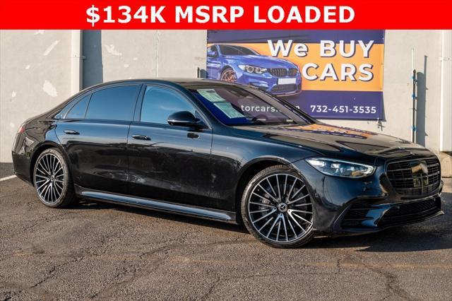 used 2022 Mercedes-Benz S-Class car, priced at $77,900