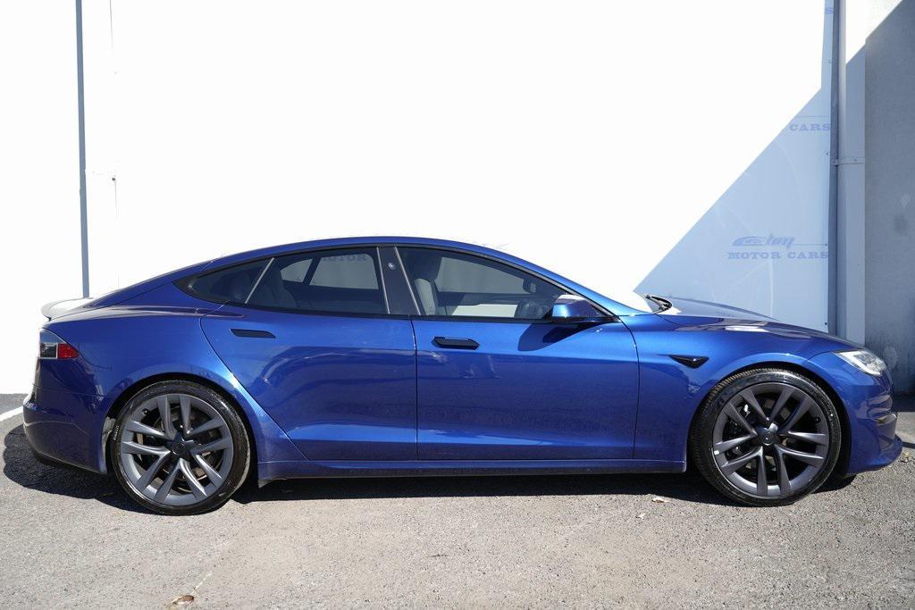 used 2021 Tesla Model S car, priced at $51,900