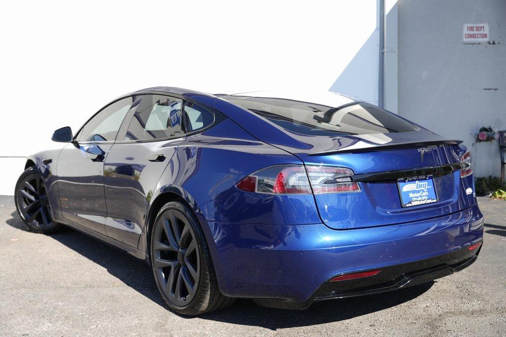 used 2021 Tesla Model S car, priced at $51,900