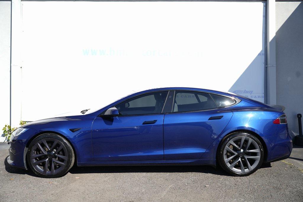 used 2021 Tesla Model S car, priced at $51,900