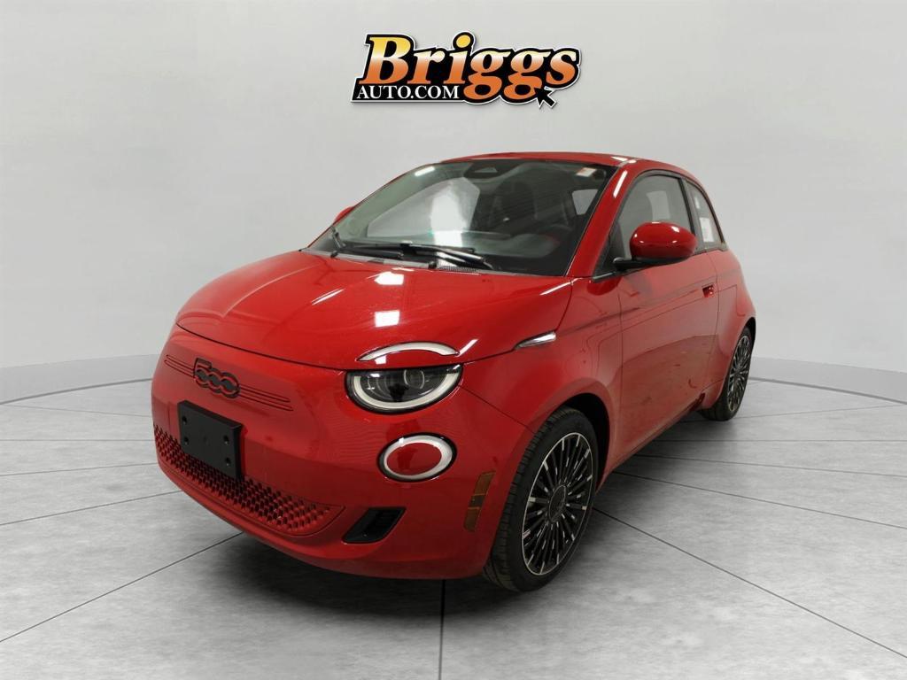 new 2024 FIAT 500e car, priced at $33,595