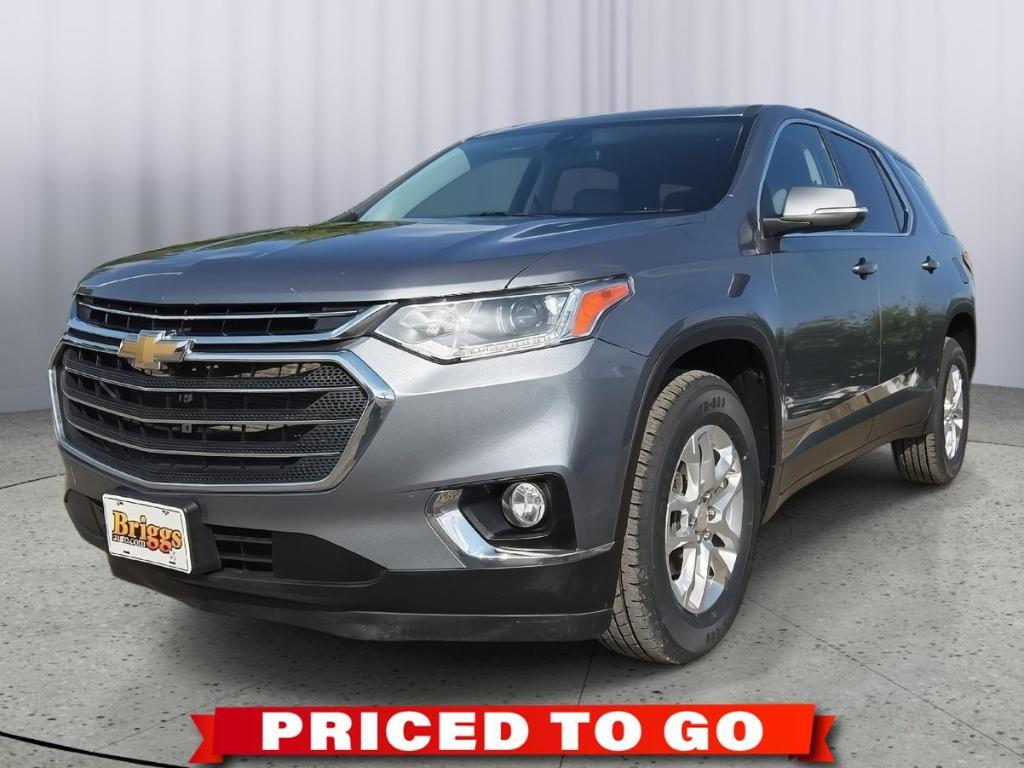 used 2021 Chevrolet Traverse car, priced at $24,287