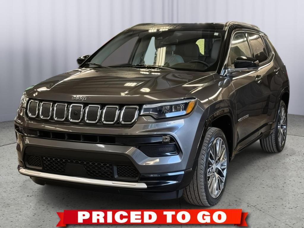 used 2022 Jeep Compass car, priced at $23,587