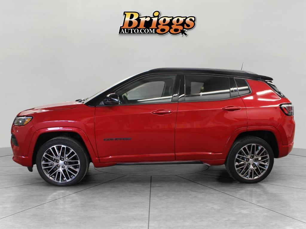 used 2023 Jeep Compass car, priced at $27,084