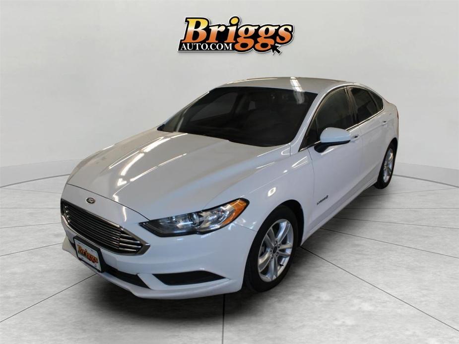 used 2018 Ford Fusion Hybrid car, priced at $13,126