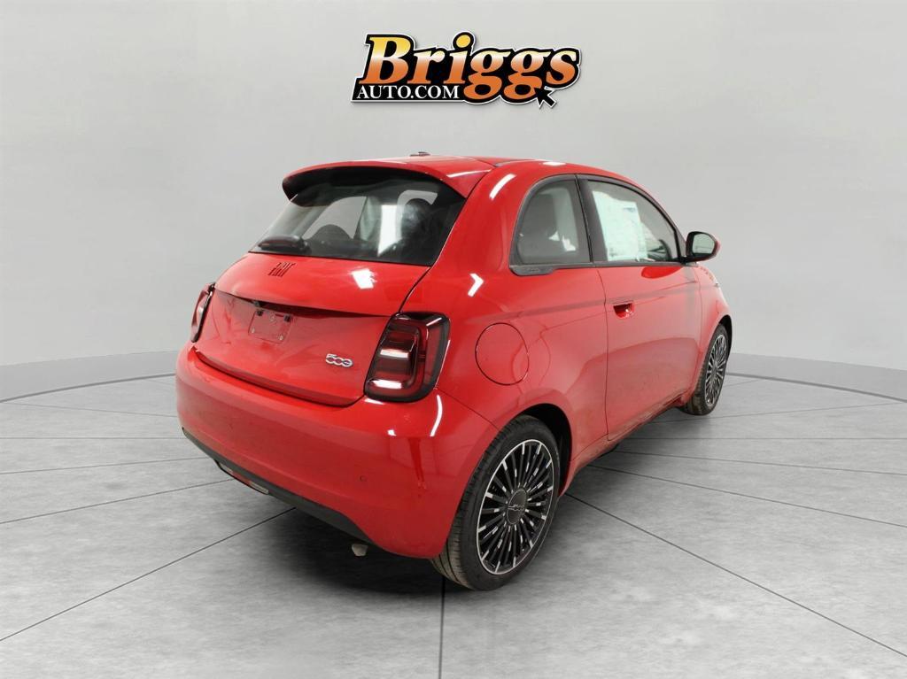 new 2024 FIAT 500e car, priced at $33,595