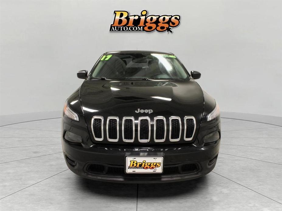 used 2017 Jeep Cherokee car, priced at $14,519