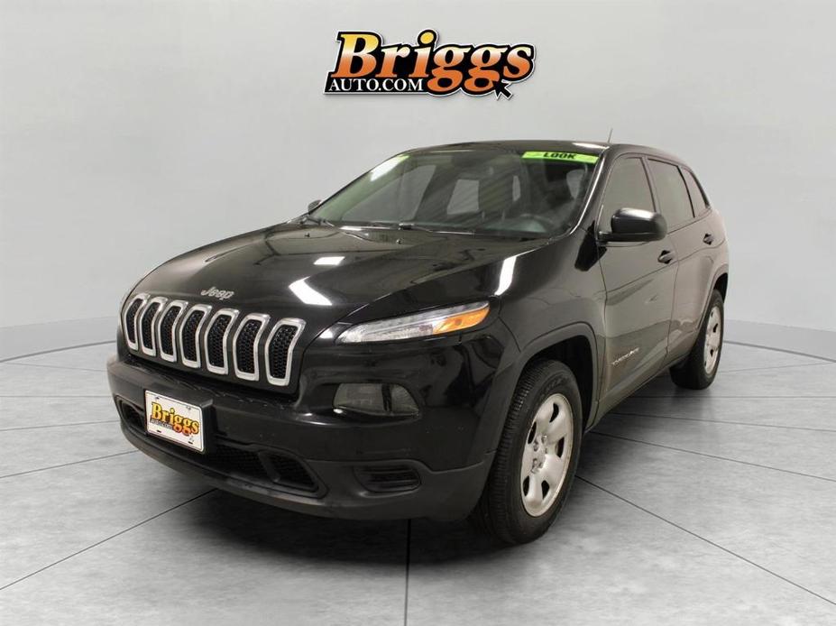 used 2017 Jeep Cherokee car, priced at $14,519