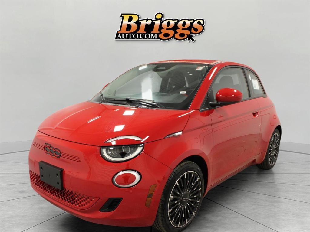 new 2024 FIAT 500e car, priced at $33,595